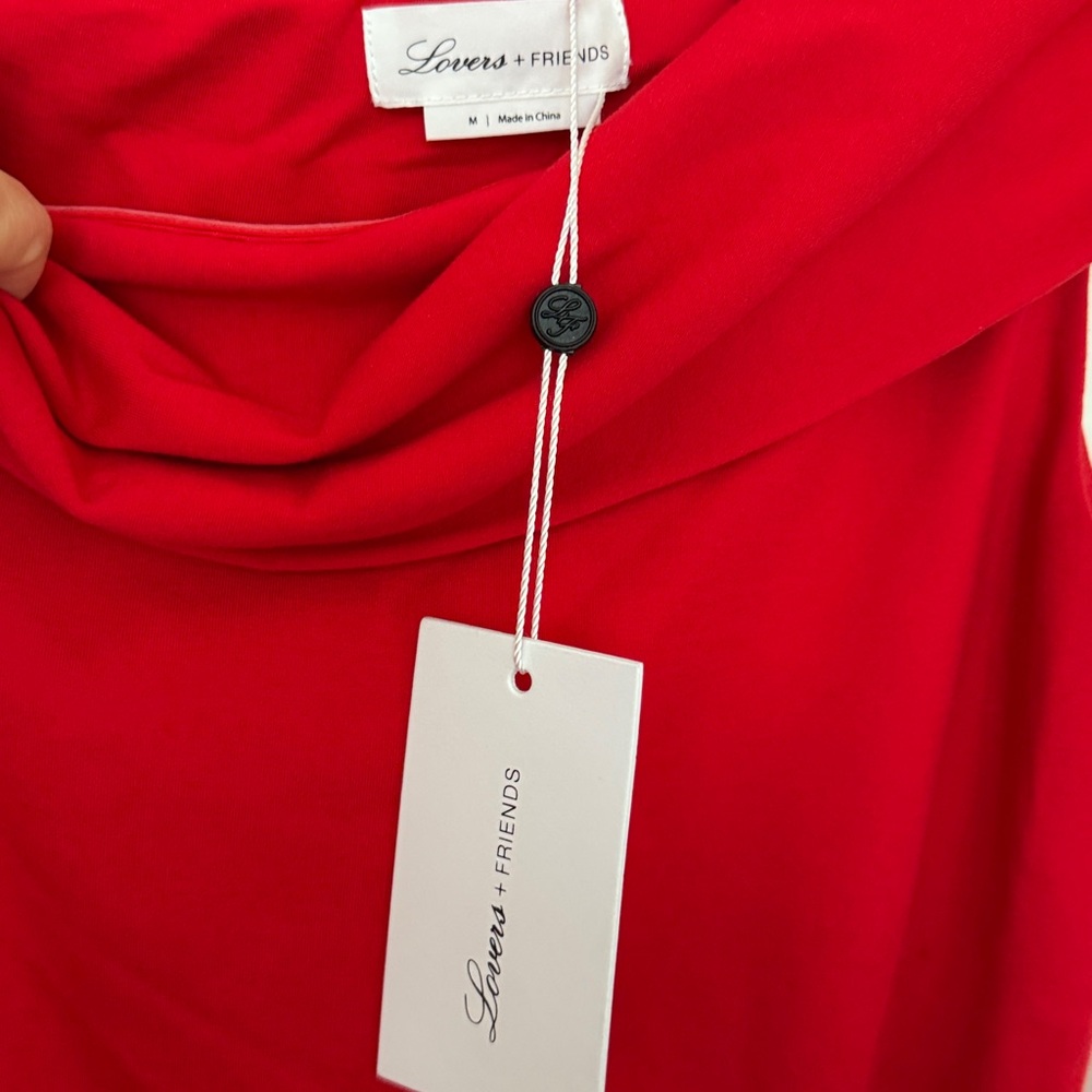 Lovers and Friends Elise Maxi Dress in Red - Picture 5 of 8